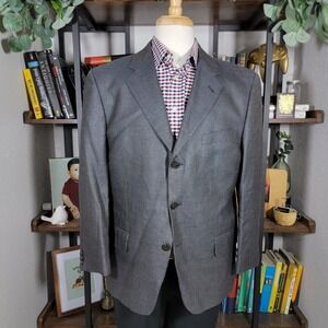 Joseph Abboud Men's Sport‎ Coat Blazer MODEL1420/1 Silk Wool Check Size 42S